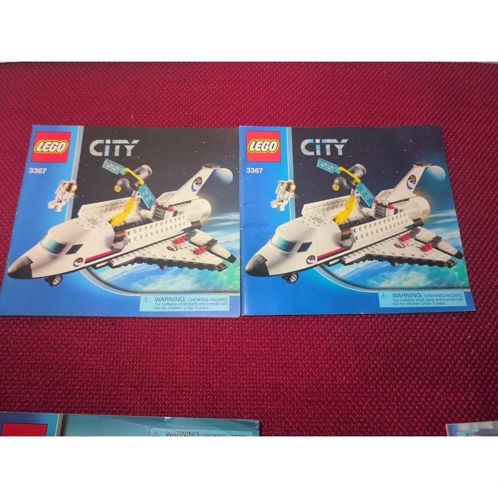 Lego City Instruction Booklet Lot Of 10 Booklets Only Plus Poster*Read